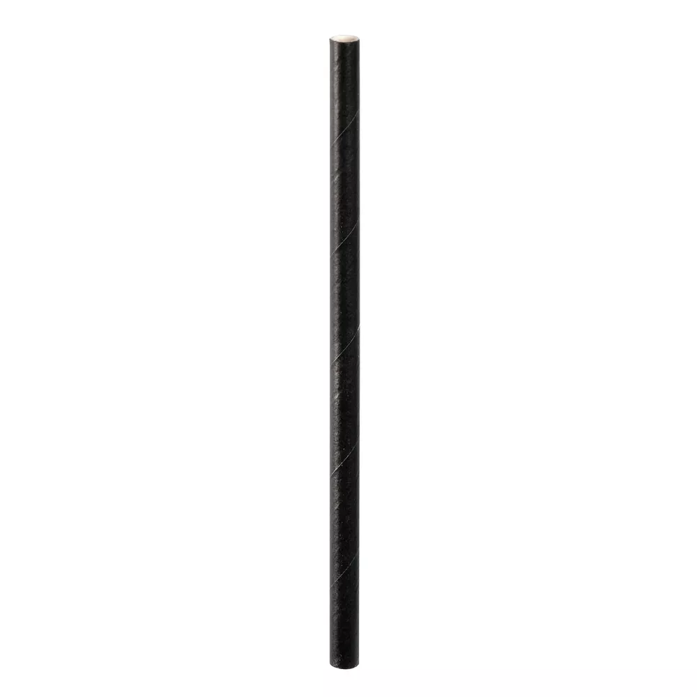 Cannucce cocktail 6mm 150mm Nero - 4000pz 