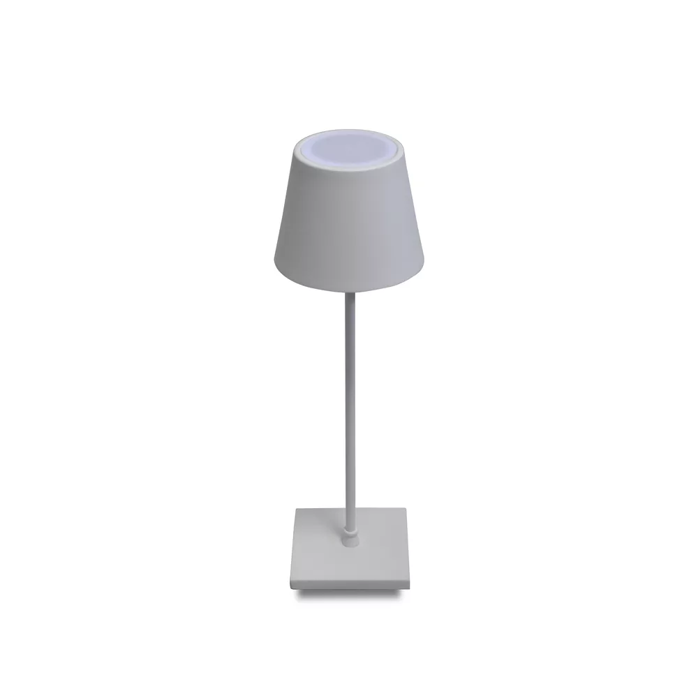 Lampada da tavolo LED 2.2W - Bianco - Ricaricabile - Touch - 220V - IP54 -  3000K 